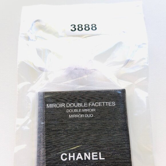 3888 CHANEL DOUBLE MIRROR MAKEUP MIRROR COMPACT - Picture 7 of 7